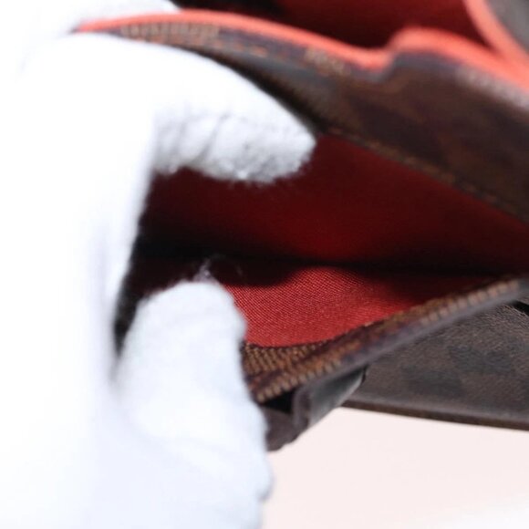 Authentic LOUIS VUITTON Damier Ebene Portello Shoulder Bag bst477-120225 - Picture 13 of 16